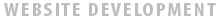 wEBSITE dEVELOPMENT